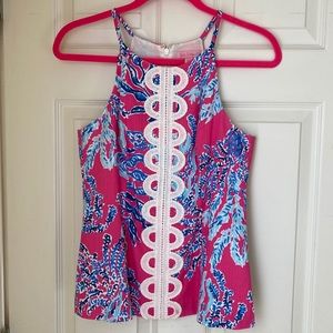 Lilly Pulitzer spaghetti strap tank